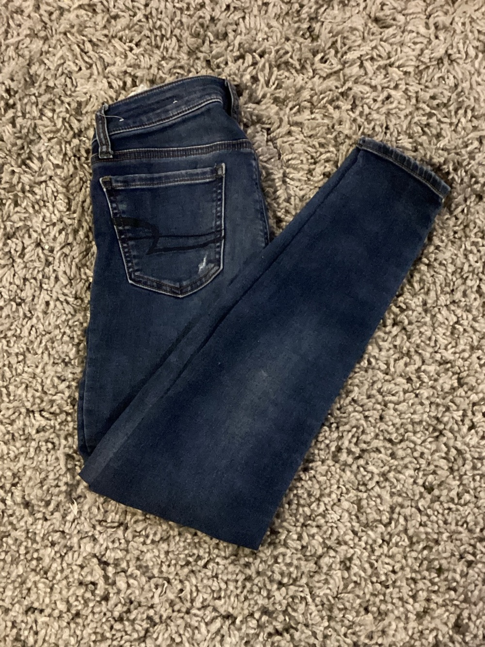 American Eagle Outfitters Dark Blue Skinny Jeans